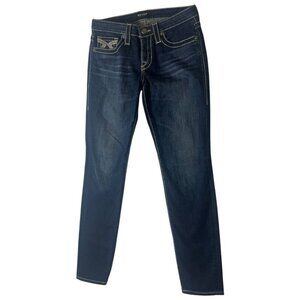 Big Star Women's 26 Alex Skinny Jeans Blue Stretch‎ Western Rodeo Ranch Denim